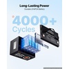 image:imageVEVOR 24V 100Ah LiFePO4 Lithium Battery Builtin 50A BMS 4000 Cycleswith Bluetooth