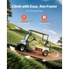 image:imageVEVOR 48V 105Ah Golf Cart Lithium Battery 48 Volt Golf Cart Battery with 200A BMS Touch Monitor and Mobile APP LiFePO4 Battery with 600A Peak Current 20A Charger and 4000 Cycles for Golf Carts