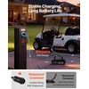 image:imageVEVOR 48V 512V 105AH Lithium Golf Cart Battery with 18A Charger Lifepo4 Battery Kit Builtin 200A BMS with Bluetooth amp Touch Monitor 4000 Cycles Metal Case for Golf Carts Trolling Motors