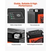 image:imageVEVOR Motorcycle Battery 12 Volt 4Ah LiFePO4 Lithium PreCharged Powersports Battery Maintenance Free amp High Performance Compatible with ATV Motorcycle Jet Skis Scooter UTV and More12V 6Ah