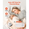 image:imageVEVOR Sound Machine 21 Soothing Sleep Sounds 3in1 Portable and Hangable White Noise Sound Machine with AutoOff Timer Soft Ring Light and Memory Function for Baby Adults Home Office amp Travel