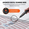 image:imageVEVOR Underground Cable Locator 65Ft Max Detection Depth Wire Tracer Break Detector Finder with Earphone 3280Ft Max Detection Length Cable Tester for Pet Fence Buried Sprinkler Valve Irrigation
