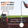 image:imageVEVOR Underground Cable Locator 65Ft Max Detection Depth Wire Tracer Break Detector Finder with Earphone 3280Ft Max Detection Length Cable Tester for Pet Fence Buried Sprinkler Valve Irrigation