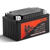 image:imageVEVOR Motorcycle Battery 12 Volt 4Ah LiFePO4 Lithium PreCharged Powersports Battery Maintenance Free amp High Performance Compatible with ATV Motorcycle Jet Skis Scooter UTV and More12V 4Ah