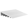 image:imageVEVOR Door Threshold Ramp 2 Rise Door Ramp for Wheelchairs Aluminum Entry Ramp for Doorways Rated 800 lbs Load Capacity Adjustable Threshold Ramp for Wheelchairs Scooters and Power ChairsGray