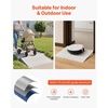 image:imageVEVOR Door Threshold Ramp 2 Rise Door Ramp for Wheelchairs Aluminum Entry Ramp for Doorways Rated 800 lbs Load Capacity Adjustable Threshold Ramp for Wheelchairs Scooters and Power ChairsGray
