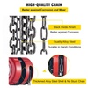 image:imageVEVOR Hand Chain Hoist 4400 lbs 2 Ton Capacity Chain Block 8ft25m Lift Manual Hand Chain Block Manual Hoist wIndustrialGrade Steel Construction for Lifting Good in Transport amp Workshop RedRED