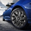 image:imageVEVOR Wheel Rim Cover Hubcaps 18 in 20172023 Model 3 Fully Fit Hubcap with Snap Guard Tape amp Valve Nozzle Hole ABS amp PC Hubcap with High Rigidity amp Less Wind Drag Fits for All Weather Use