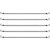 image:imageVEVOR Bungee Cords with Hooks 12Pcs 32 Inch Bungies Set Bungee Cords DoubleJ Hooks with Organizer Bag Multipurpose Elastic Straps for Fastening Tarps Camping Tarps Motorcycle Truck12Pcs 32 Inch