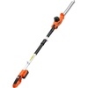image:imageVEVOR Cordless Pole Hedge Trimmer 20V Electric Bush Trimmer Kit with 18 Inch DoubleEdged Steel Blade 7494 Inches Telescoping Design for High Branches 20Ah Battery and Fast Charger Included