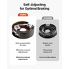 image:imageVEVOR Electric Trailer Brake Assembly 10 x 214 Inch 1 Pair SelfAdjusting Electric Brakes Kit for 3500 lbs Trailer Axle Backing Plates for Braking System Part Replacement Fit for Trailers RVs1225 x 3375 Inch  8000lbs  2 Brakes