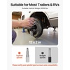 image:imageVEVOR Electric Trailer Brake Assembly 10 x 214 Inch 1 Pair SelfAdjusting Electric Brakes Kit for 3500 lbs Trailer Axle Backing Plates for Braking System Part Replacement Fit for Trailers RVs12 x 2 Inch  6000lbs  1 pairs