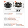 image:imageVEVOR Electric Trailer Brake Assembly 10 x 214 Inch 1 Pair SelfAdjusting Electric Brakes Kit for 3500 lbs Trailer Axle Backing Plates for Braking System Part Replacement Fit for Trailers RVs12 x 2 Inch  6000lbs  1 pairs