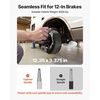 image:imageVEVOR Electric Trailer Brake Assembly 10 x 214 Inch 1 Pair SelfAdjusting Electric Brakes Kit for 3500 lbs Trailer Axle Backing Plates for Braking System Part Replacement Fit for Trailers RVs1225 x 3375 Inch  8000lbs  2 Brakes