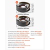 image:imageVEVOR Electric Trailer Brake Assembly 10 x 214 Inch 1 Pair SelfAdjusting Electric Brakes Kit for 3500 lbs Trailer Axle Backing Plates for Braking System Part Replacement Fit for Trailers RVs1225 x 3375 Inch  10000lbs  4 Brakes
