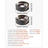 image:imageVEVOR Electric Trailer Brake Assembly 10 x 214 Inch 1 Pair SelfAdjusting Electric Brakes Kit for 3500 lbs Trailer Axle Backing Plates for Braking System Part Replacement Fit for Trailers RVs1225 x 3375 Inch  8000lbs  2 Brakes