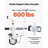 image:imageVEVOR Electric Trailer Dolly 5500 lbs Towing Capacity 380W 12V Motorized Jockey Wheel with 23 ftmin Moving Speed 122248 in Adjustable Clamp Height amp 8 in Rubber Tire for Moving Caravan Boat