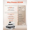 image:imageVEVOR Auto Heat Press Machine 15 x 15 inch TShirt Press Machine with Auto Release and Adjustable Pressure Digital Display Rapid Heating for Sublimation Vinyl Heat Transfer Projects White