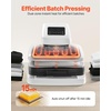image:imageVEVOR Auto Heat Press Machine 15 x 15 inch TShirt Press Machine with Auto Release and Adjustable Pressure Digital Display Rapid Heating for Sublimation Vinyl Heat Transfer Projects White