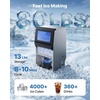 image:imageVEVOR Commercial Ice Maker Machine 80 lbs24H 6813 lbs Storage Capacity