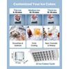 image:imageVEVOR Commercial Ice Maker Machine 80 lbs24H 6813 lbs Storage Capacity