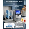 image:imageVEVOR Commercial Ice Maker Machine 80 lbs24H 6813 lbs Storage Capacity