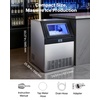 image:imageVEVOR Commercial Ice Maker Machine 80 lbs24h with 6813 lbs Storage Capacity CountertopFreestandingUnder Counter Stainless Steel Ice Maker with LED Display amp SelfCleaning Home Bar Restaurant265