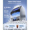 image:imageVEVOR Commercial Ice Maker Machine 80 lbs24h with 6813 lbs Storage Capacity CountertopFreestandingUnder Counter Stainless Steel Ice Maker with LED Display amp SelfCleaning Home Bar Restaurant360