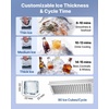 image:imageVEVOR Commercial Ice Maker Machine 80 lbs24h with 6813 lbs Storage Capacity CountertopFreestandingUnder Counter Stainless Steel Ice Maker with LED Display amp SelfCleaning Home Bar Restaurant265