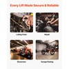 image:imageVEVOR Dirt Bike Stand 1100 lbs Load Capacity Dirtbike Pit Stand Universal NonSlip OffRoad Steel Heavy Duty Dirtbike Maintenance Lift Moto Box Stand for Motorcycle amp Powersports Maintainence