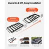 image:imageVEVOR Roof Rack Cargo Basket 64 x 39 x 453 in Heavy Duty Roof Top Carrier Basket with Extension 200 lbs Capacity AllWeather Car Top Luggage Holder Universal Fit for SUVs Trucks Vehicles Pickups64x39in