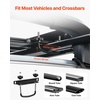 image:imageVEVOR Roof Rack Cargo Basket 64 x 39 x 453 in Heavy Duty Roof Top Carrier Basket with Extension 200 lbs Capacity AllWeather Car Top Luggage Holder Universal Fit for SUVs Trucks Vehicles Pickups48x40in