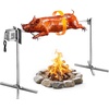 image:imageVEVOR Rotisserie Grill 52in Electric Rotisserie Grill Kit 8 Level Height BBQ Grills Rotisseries Kit with 88 lbs Load Capacity Asador de Puerco Stainless Steel Automatic Grilling Kits for Parties
