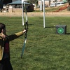 image:imageVEVOR Archery Target Block AllSide Bow Target Block Outdoor Portable Archery Target with Carry Handle Easy Arrow Removal Great Visibility Lightweight Easy to Transport Black16x18x11