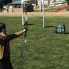 image:imageVEVOR Archery Target Block AllSide Bow Target Block Outdoor Portable Archery Target with Carry Handle Easy Arrow Removal Great Visibility Lightweight Easy to Transport Black15x15x15