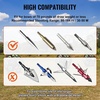 image:imageVEVOR Archery Target Block AllSide Bow Target Block Outdoor Portable Archery Target with Carry Handle Easy Arrow Removal Great Visibility Lightweight Easy to Transport Black15x15x15