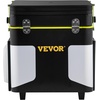 image:imageVEVOR Mobile Kitchen Multifunctional Portable Camp Box with Wheels AllinOne Integrated Outdoor Cooking Station with Windproof Stove Storage Organizer and Foldable Tables Black