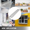 image:imageVEVOR Concession Shelf 708L x 114W Inch with Stainless Steel Frame and Surface Board for Food Trailer Serving Window