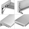 image:imageVEVOR Concession Shelf 708L x 114W Inch with Stainless Steel Frame and Surface Board for Food Trailer Serving Window