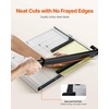 image:imageVEVOR Paper Cutter 18 in Cut Length Guillotine Trimmer 15Sheet Capacity HeavyDuty Paper Cutter with Security Guard RailBlade Lock Paper Trimmer for Cardstock Cardboard Home Office amp School18 15Sheet