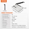 image:imageVEVOR Paper Cutter 18 in Cut Length Guillotine Trimmer 15Sheet Capacity HeavyDuty Paper Cutter with Security Guard RailBlade Lock Paper Trimmer for Cardstock Cardboard Home Office amp School18 15Sheet