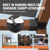 image:imageVEVOR Pergola Bracket Kit 6x6 8pcs 4pcs 3Way4pcs Base Heavy Duty Corner Bracket Woodworks DIY Post Base Kit Easy Installation Wooden Beams for Gazebos Patio Pergolas Log Cabin OutdoorBlack