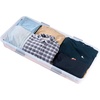 image:imageVEVOR Under Bed Storage with Wheels 398 x 201 x 59 inch Underbed Containers Underbed Shoes Organizer with Lid amp Gray Latch Rolling Under the Bed Storage Bins for Clothes Shoes Blankets 2 Pack