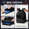 image:imageVEVOR Weight Vest Plates 145 LB Pairs Premium Steel Weighted plates Contoured Ergonomic Fit  WODs Additional Weight for Strength Training Running Fitness Heavy Workouts575LB2 Plates