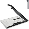 image:imageVEVOR Paper Cutter 18 in Cut Length Guillotine Trimmer 15Sheet Capacity HeavyDuty Paper Cutter with Security Guard RailBlade Lock Paper Trimmer for Cardstock Cardboard Home Office amp School18 15Sheet